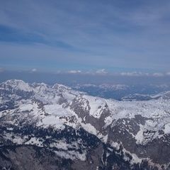 Flugwegposition um 14:14:27: Aufgenommen in der Nähe von Berchtesgadener Land, Deutschland in 2921 Meter